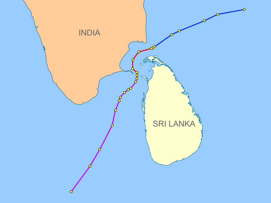 श्रीलङ्काले सन् २०२४ मा ३० लाख पर्यटक भित्र्याउने